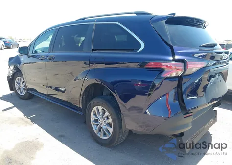 2022 Toyota Sienna Le из США, поврежденный, VIN 5TDKRKEC0NS101136